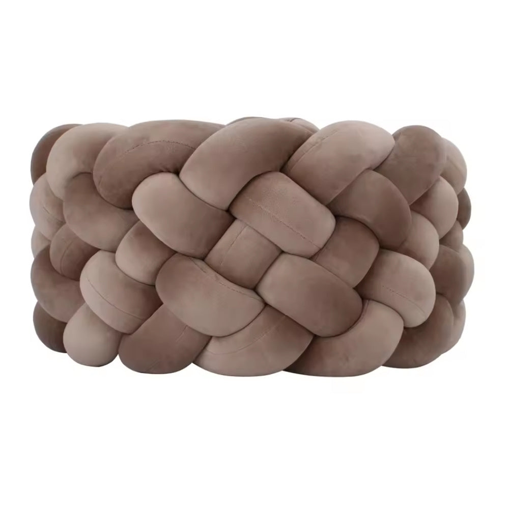 Tresse de Lit Bébé Marron | Tour de Lit Tréssé | Décoration Chambre Enfant