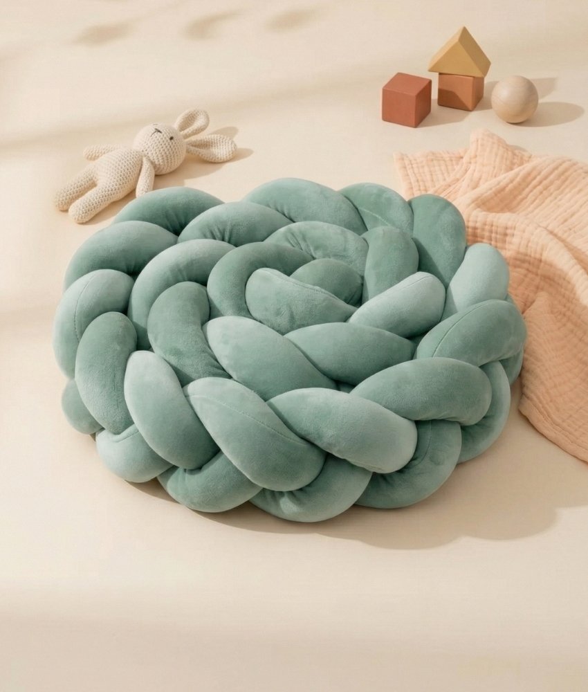 Tresse de lit vert sauge